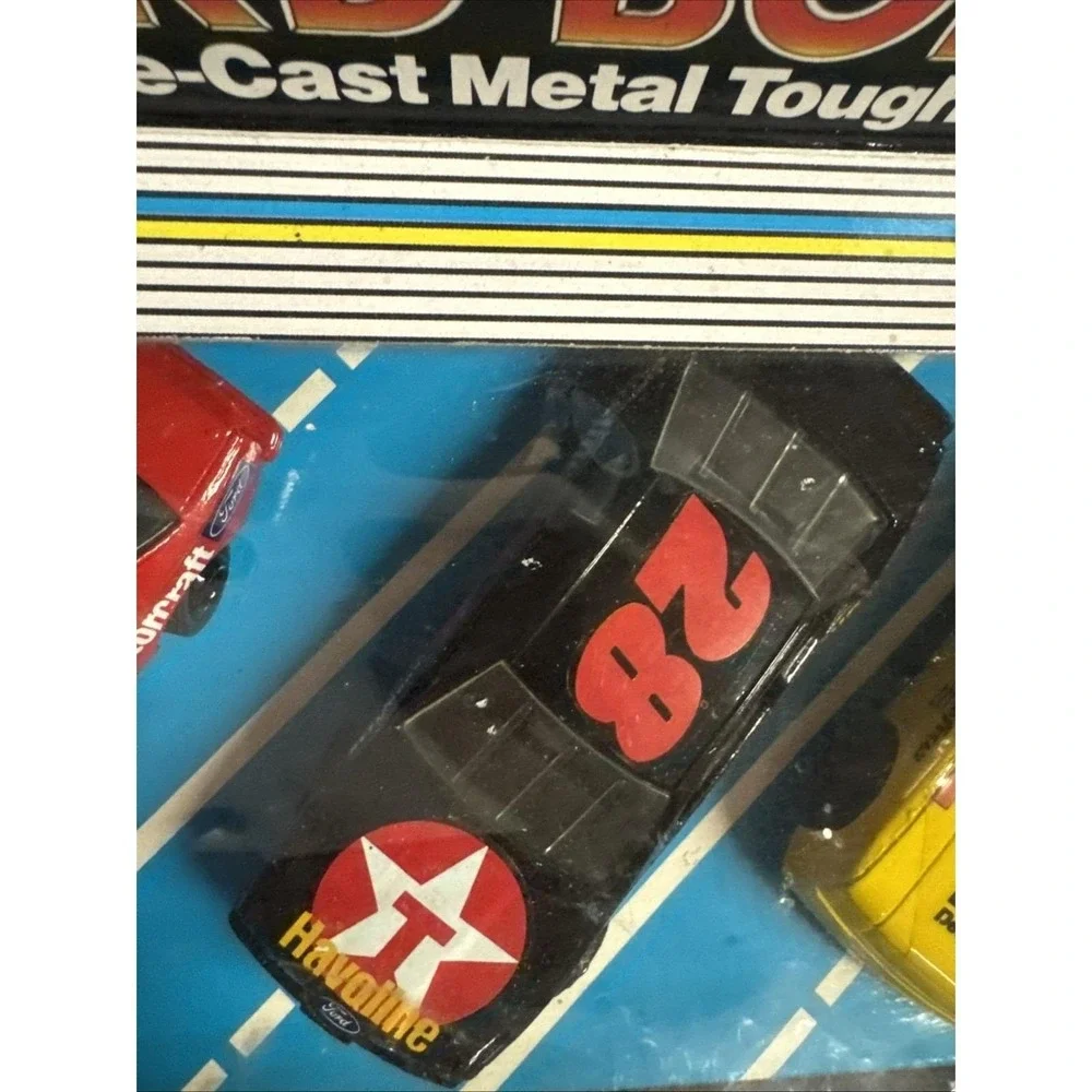 Tootsie Toy DieCast 1:43 American Stock Cars 3 Pack 2 Fords Chevy NOS